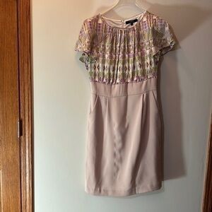 Alex Marie cream and light colored dress size 6